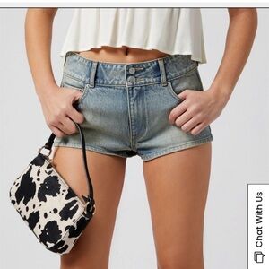 PacSun Micro Denim Shorts